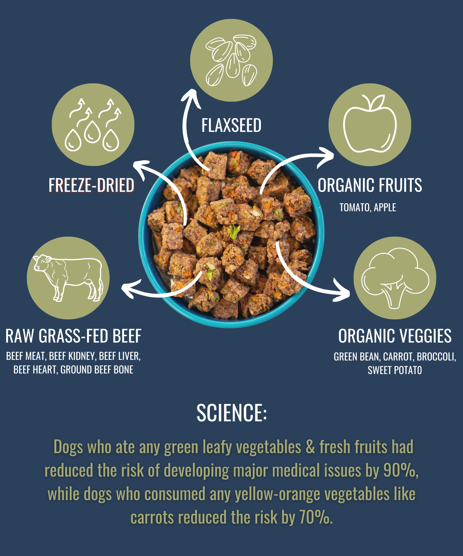 PREMIUM RAW FREEZE DRIED DOG FOOD