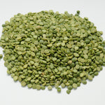 Pile of Green Split Peas: Healthy Ingredient and Plant-Based Protein Source