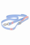 ARIA THE FOX Blue Sky Orchid Waterproof Dog Leash - Light Blue & Pink, Durable Pet Leash with Secure Carabiner Clip