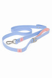 ARIA THE FOX Blue Sky Orchid Waterproof Dog Leash - Light Blue & Pink, Durable Pet Leash with Secure Carabiner Clip