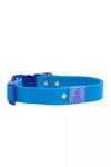 Waterproof Dog Collar - Blue Dog Collar with Fox Logo | Crazy K Farm Pet and Poultry