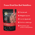 Freeze Dried Food | Beef Recipe | 25oz Bag - Dog Food