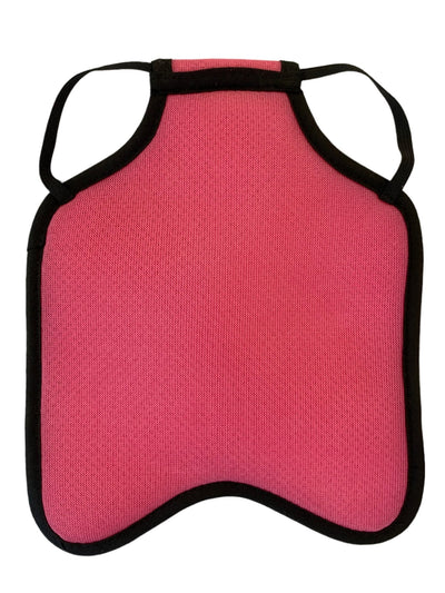 Hen Saver Ultra-Light Chicken Saddle for Hens (Cool Mesh Hen Apron Made in USA) Rose Single Strap (back pack style)