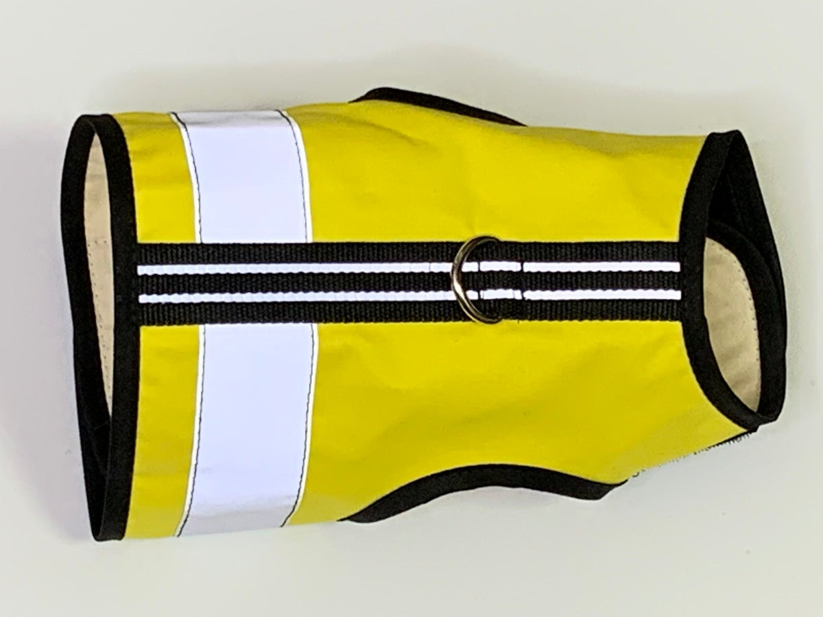 Kitty Holster Cat Harness (Made in USA Reflective Safety Harness) Sunshine Yellow