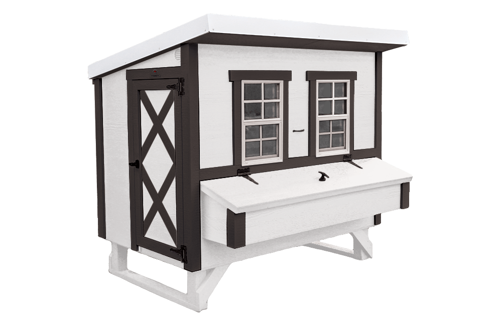 Large Chicken Coop - Up to 15 Chickens Farmhouse