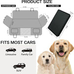 The Miracle Brands – Heavy - Duty Dog Car Seat Cover, 400 lbs Support, Waterproof Hard Bottom - dog seat cover