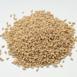 Pile of Whole Grains: Barley Ingredient for Crazy K Farm Homemade Dog Food
