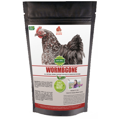 WormBGone Nesting Herbs For Pet Chickens With Roses, Chilis, Calendula, Dandelion For Healthier Coops