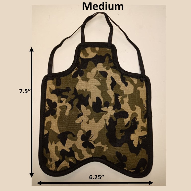 Hen Saver Hen Apron/Saddle (FBA) Butterfly Camo Medium (Bantams) Double Strap (crosses under neck)