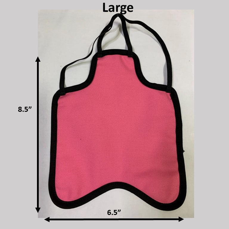 Hen Saver Hen Apron/Saddle (FBA) Awareness Pink Large (Most Standard Chickens) Double Strap (crosses under neck)