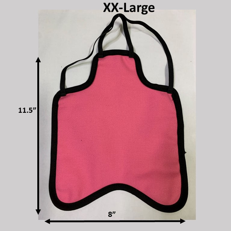Hen Saver Hen Apron/Saddle (FBA) Awareness Pink XXL (Larger Standard Chickens and Small Turkeys) Double Strap (crosses under neck)