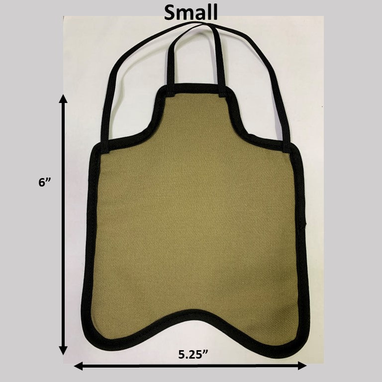 Hen Saver Hen Apron/Saddle (FBA) Khaki Small (Bantams) Double Strap (crosses under neck)