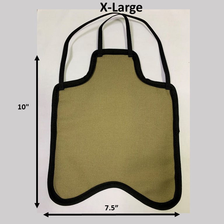 Hen Saver Hen Apron/Saddle (FBA) Khaki XL (Large Standard Chickens) Double Strap (crosses under neck)
