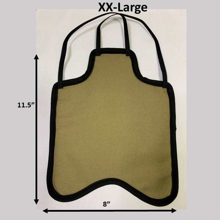 Hen Saver Hen Apron/Saddle (FBA) Khaki XXL (Larger Standard Chickens and Small Turkeys) Double Strap (crosses under neck)