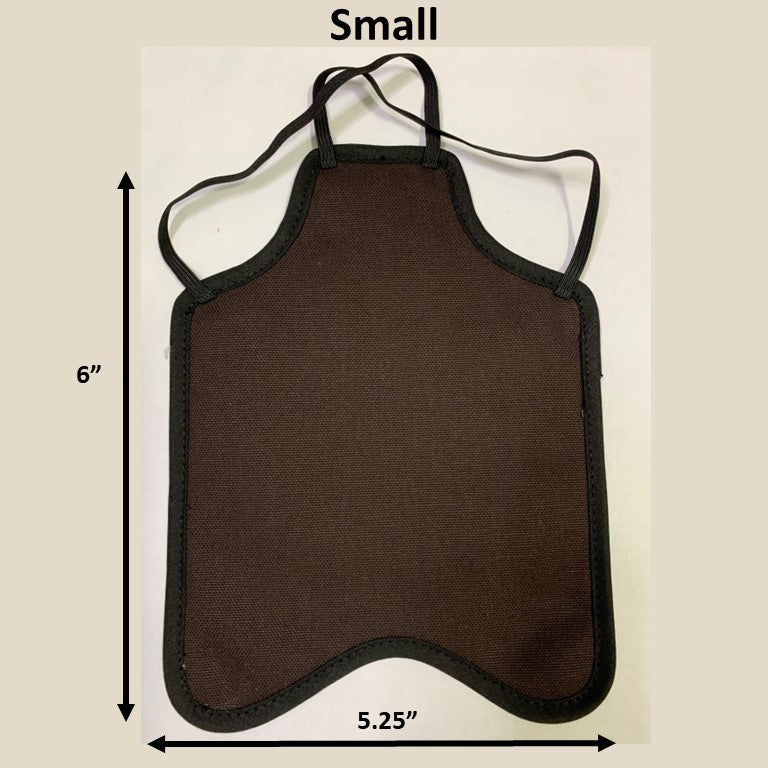 Hen Saver Hen Apron/Saddle (FBA) Brown Small (Bantams) Double Strap (crosses under neck)
