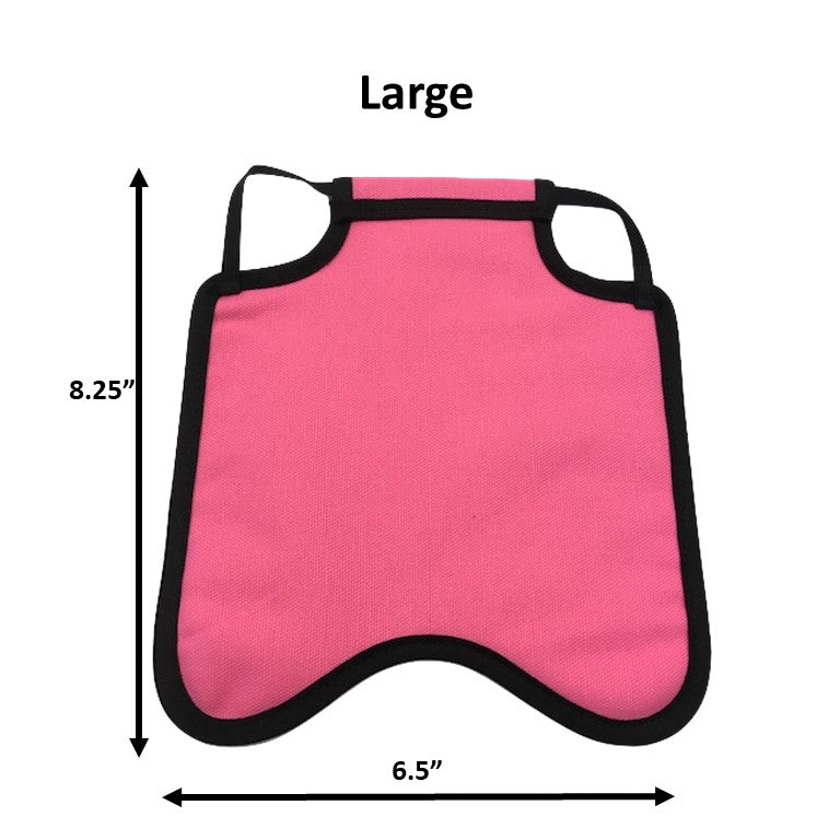 Hen Saver Hen Apron/Saddle (FBA) Awareness Pink Large (Most Standard Chickens) Single Strap (back pack style)