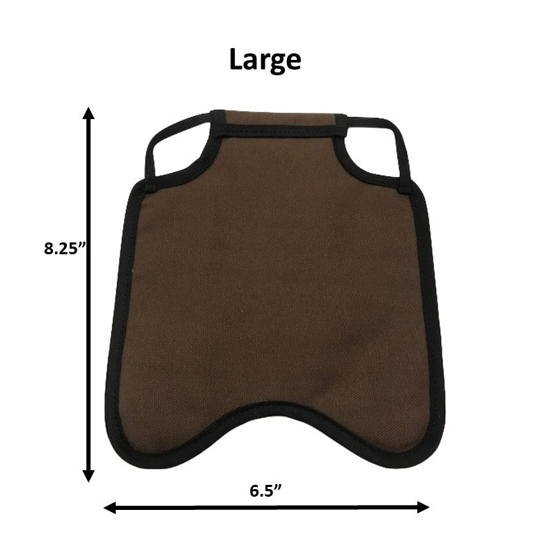 Hen Saver Hen Apron/Saddle (FBA) Brown Large (Most Standard Chickens) Single Strap (back pack style)