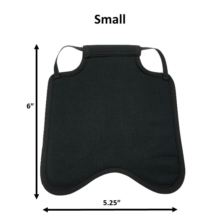 Hen Saver Hen Apron/Saddle (FBA) Black Small (Bantams) Single Strap (back pack style)