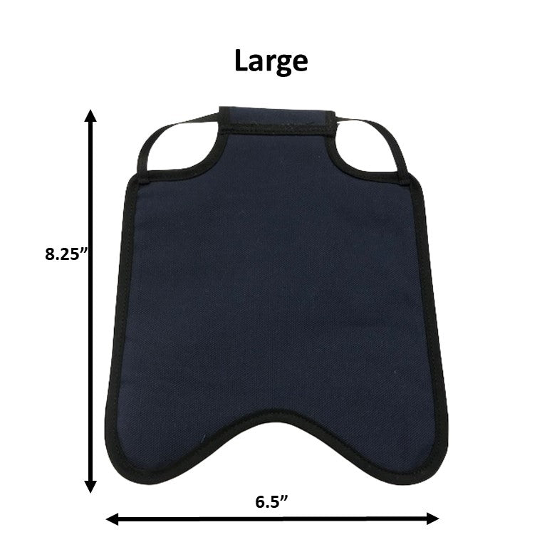 Hen Saver Hen Apron/Saddle (FBA) Navy Large (Most Standard Chickens) Single Strap (back pack style)