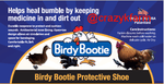 Birdy Bootie (Made in USA) protective shoe for injured feet.