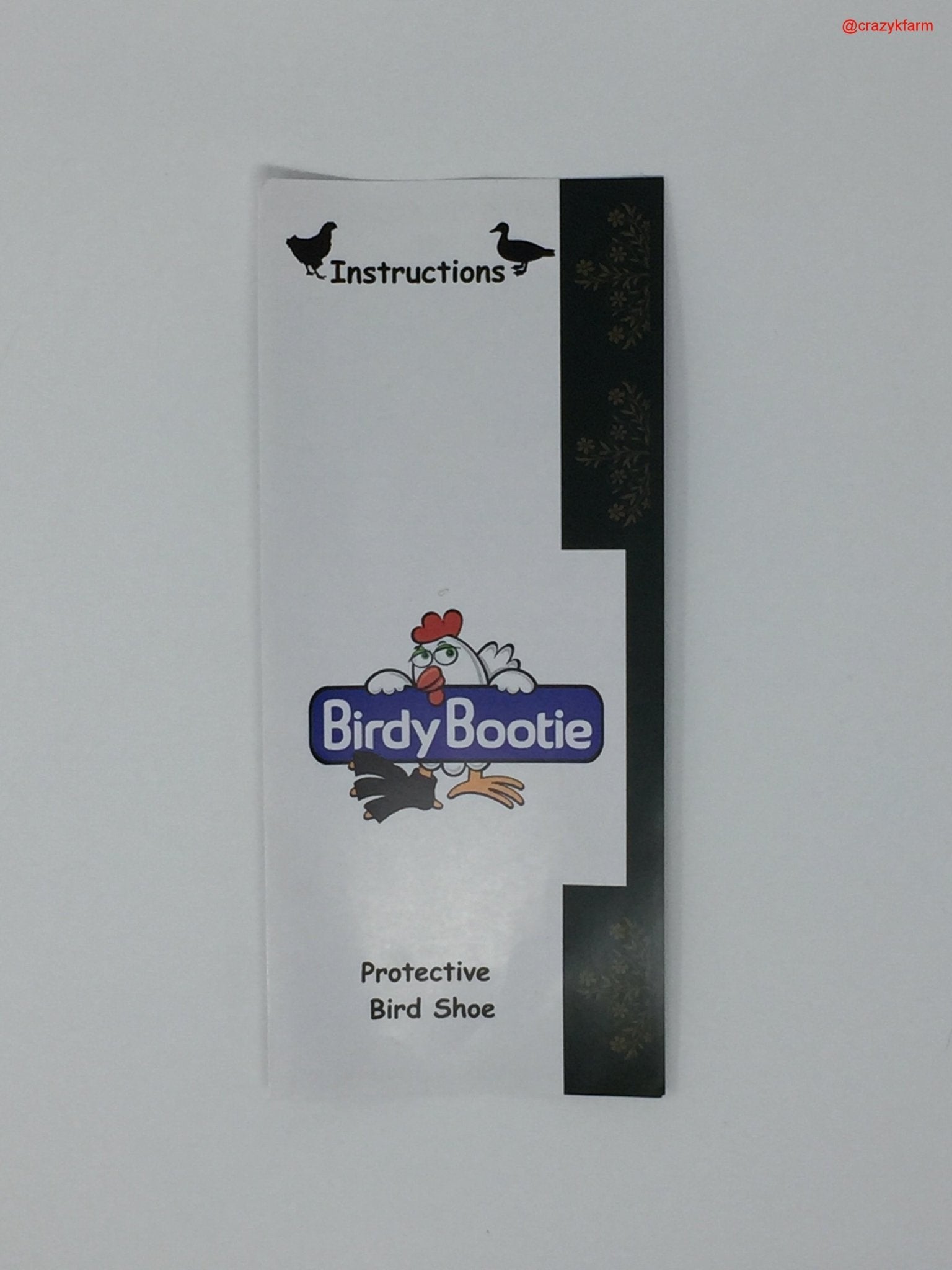 Birdy Bootie (chicken shoes, chicken booties, duck booties and goose shoes)