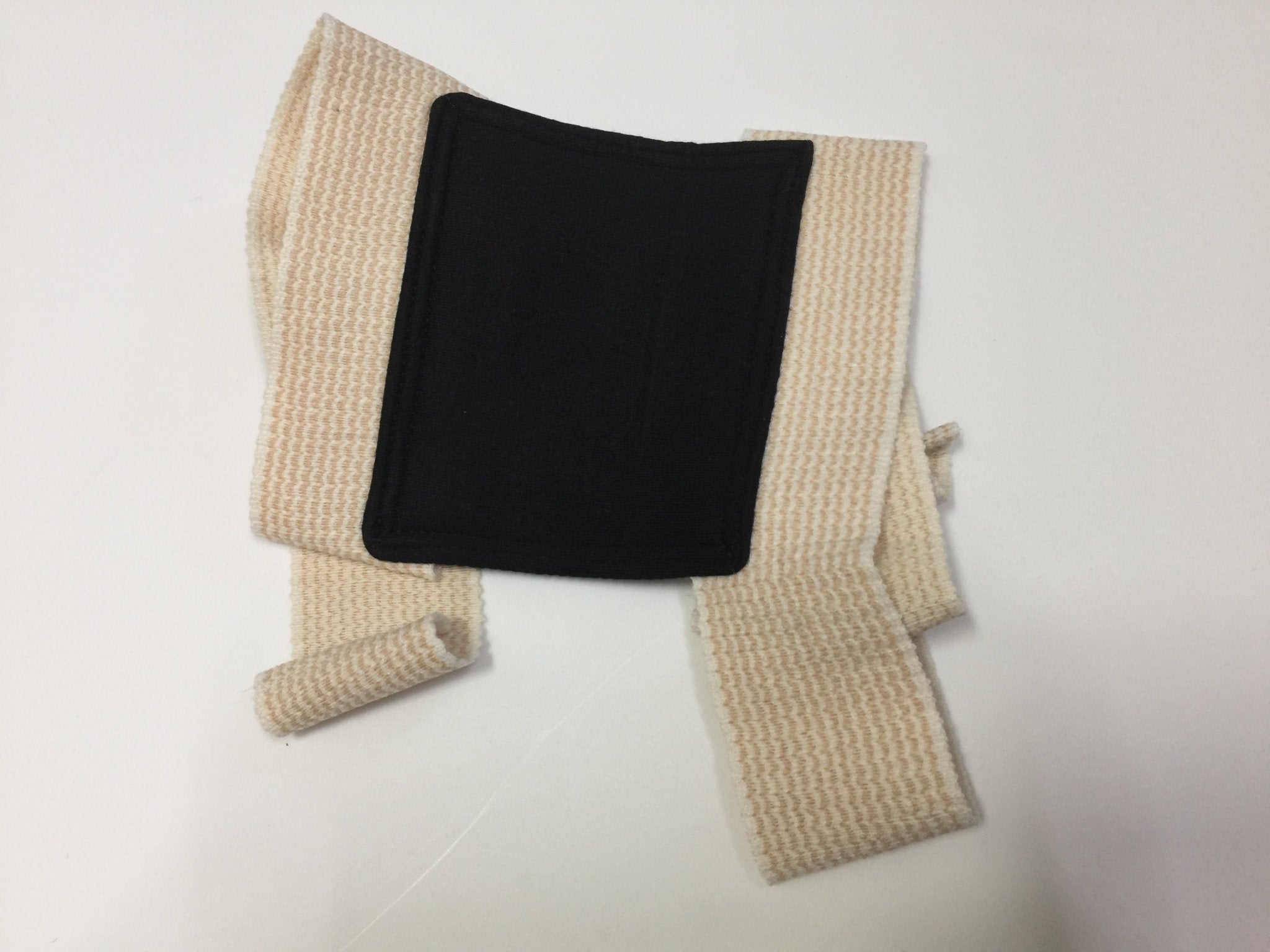 Birdy Bra crop bra (chicken crop bra/crop bra for chickens) Tie-on Black