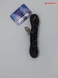 A camouflage pet leash with a tag attached to it, now on Clearance Holster Leash (Made in USA).