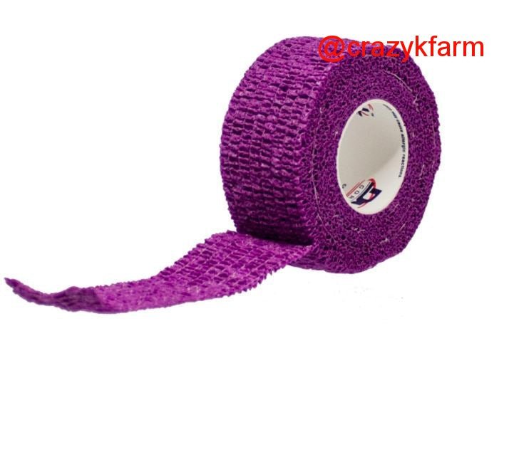 Cohesive Bandages (Vet Wrap) Purple 1"
