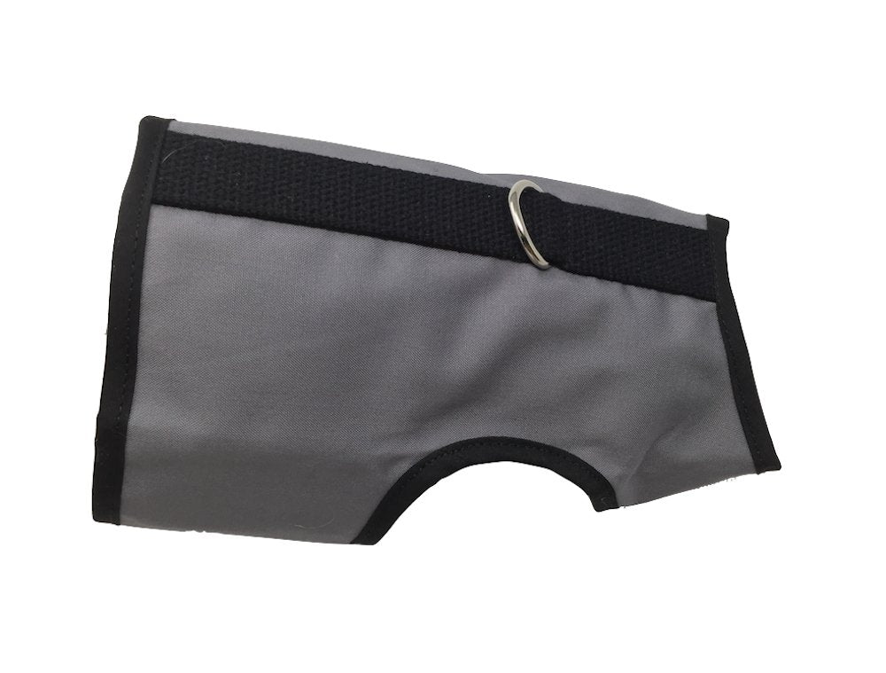 Custom Handmade Doggy Holster Small Dog Harness (Made in USA) Gray