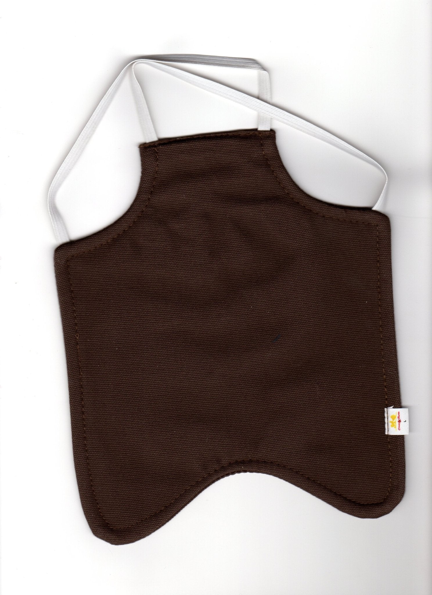 Custom Handmade Hen Saver Hen Apron/Saddle (Made in USA) Brown Double