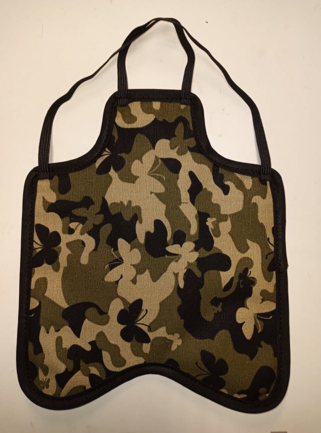 Custom Handmade Hen Saver Hen Apron/Saddle (Made in USA) Butterfly Camo Double