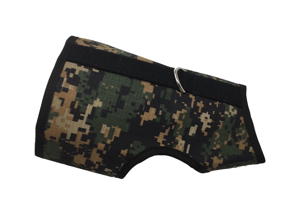 Custom Kitty Holster Cat Harness (Camouflage Harness Hand Made in USA) Sherwood Green Camo