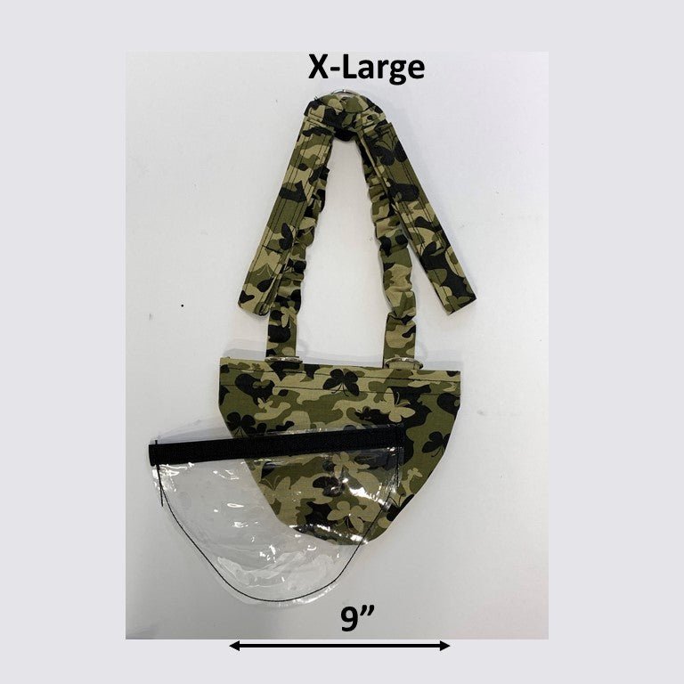 Hen Holster Bird Diaper/Harness (chicken diaper, duck diaper, pigeon diaper with Removable Vinyl Liner) XL (larger breeds) Butterfly Camo Bikini bottom