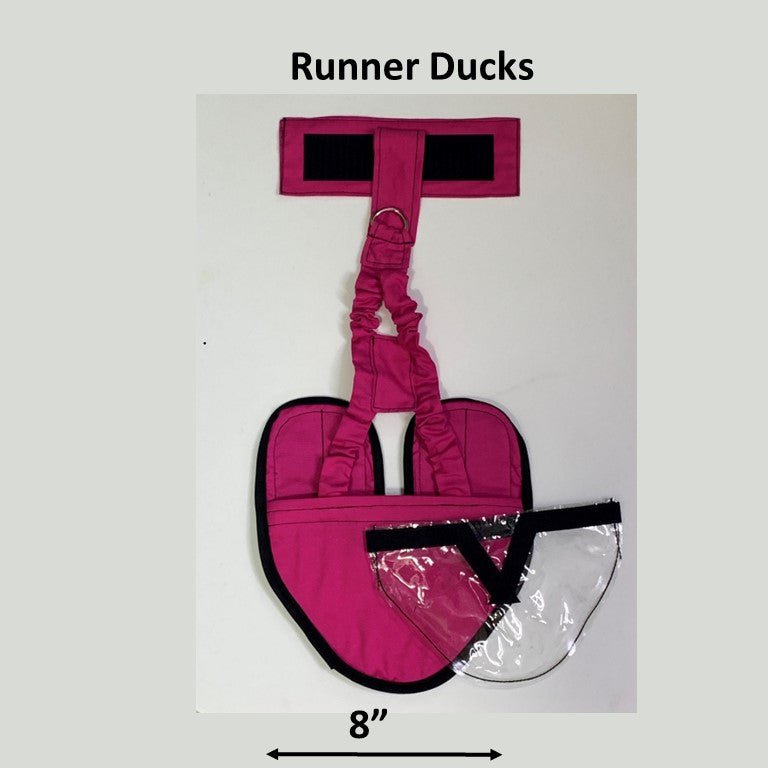 Hen Holster Duck Diaper Goose Diaper Removable Liners Flamingo Pink Runner Duck (fixed chest tab)
