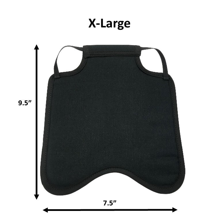 Hen Saver Hen Apron/Saddle (FBA) Black XL (Large Standard Chickens) Single Strap (back pack style)