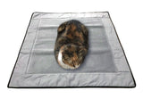 Premium Reversible Pet Sleep Mat 24" X 24" (Made in USA) - Cat Throw Bed