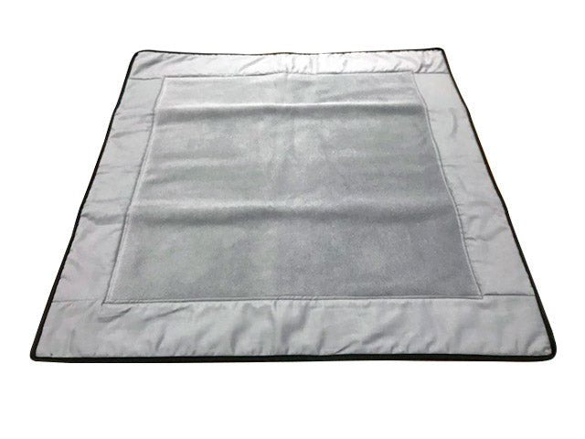 Premium Reversible Pet Sleep Mat 24" X 24" (Made in USA) Gray Frame