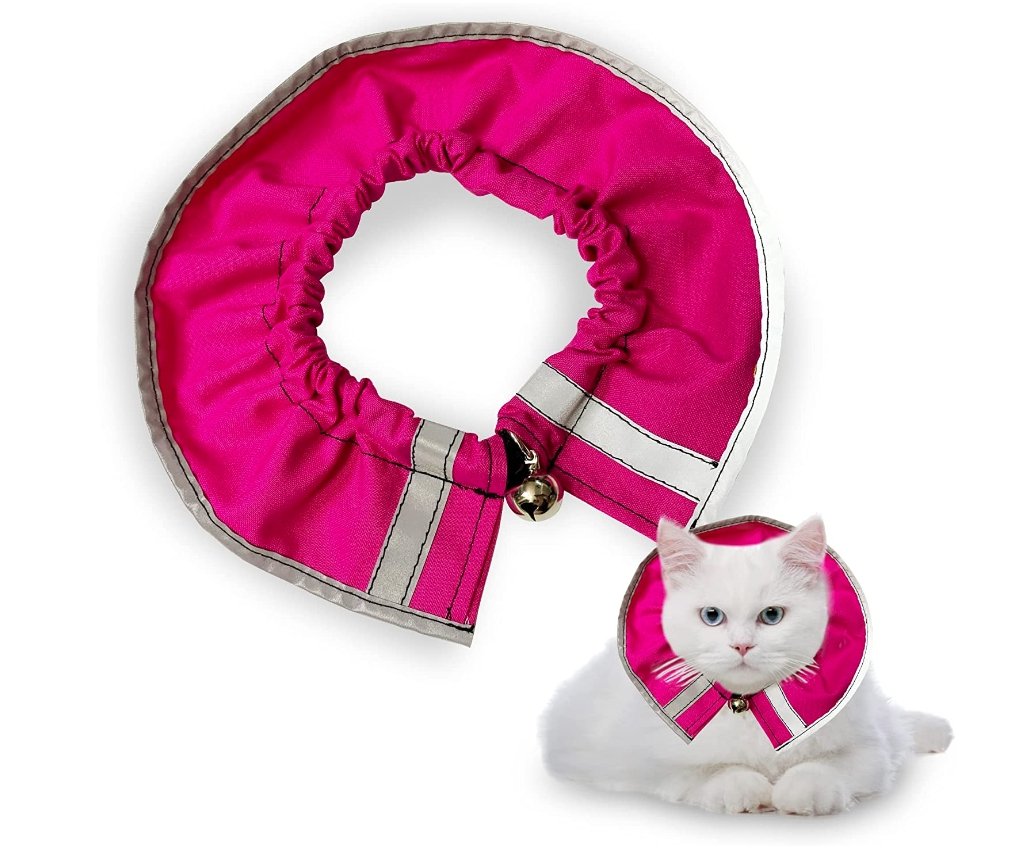 Prey Saver Cat Collar Flamingo Pink