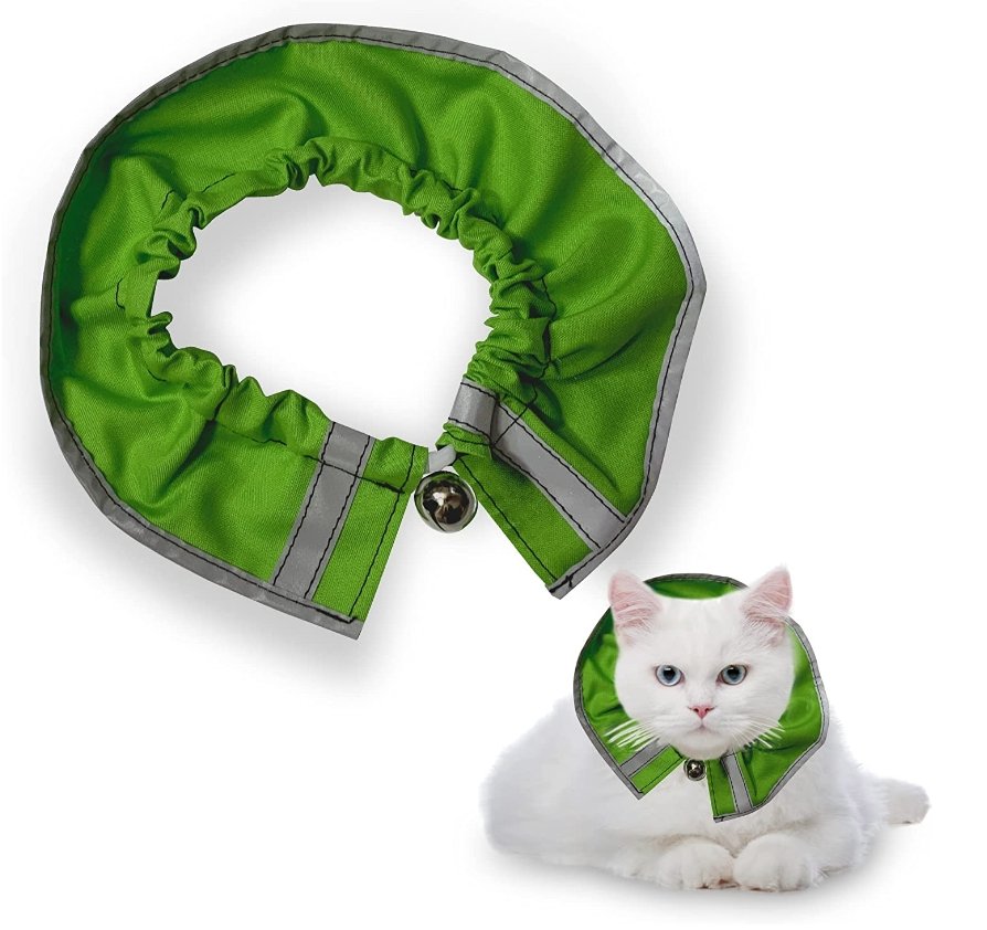 Prey Saver Cat Collar Loud Lime